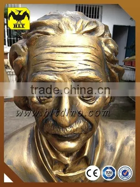 HLT Famous Figure Statue of Einstein Sculpture photo-2