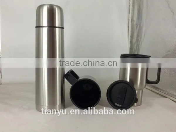 Stainless Steel Vacuum Flask Gift Set 750ml+2*14OZ photo-3