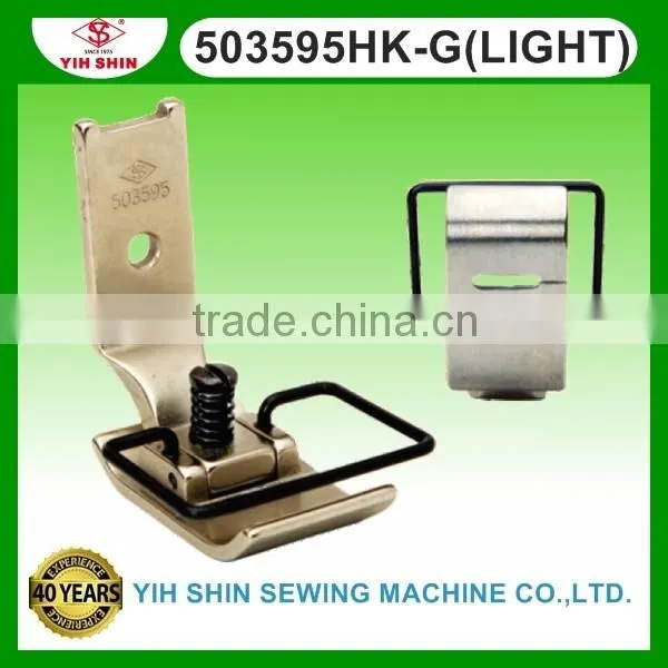 Industrial Sewing Machine Parts ZIG-ZAG Machine ZIG-ZAG Light Material Feet 503595HK-G(LIGHT) Presser Feet