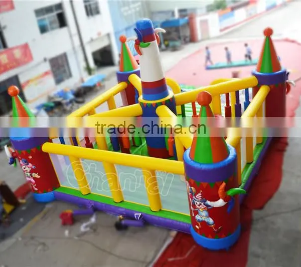 Circus Outdoor Playground Kids Inflatable Outdoor Playground for Sale photo-4