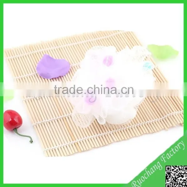 Bath Pouf With Sponge Pellet,mesh Pouf Bath Sponge photo-4