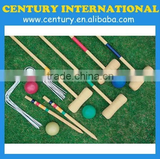 Wooden Croquet/croquet Set
