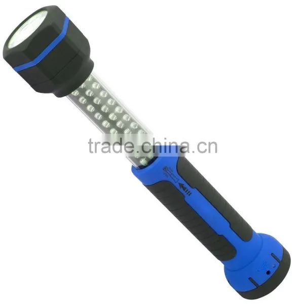 Rechargeable LED Flashlight Torch - Telescoping Retractable Work Light w/ Magnetic Base - 36 LEDs photo-5