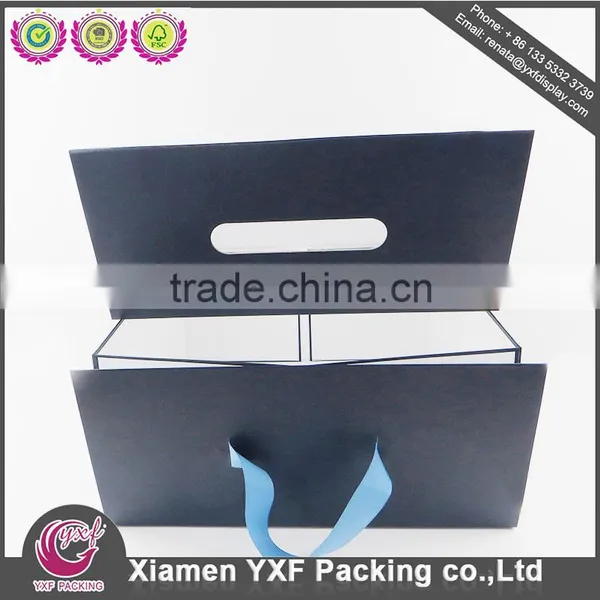 Foil Stamping Overflap Rigid Packaging Paper Box, Rigid Box photo-3