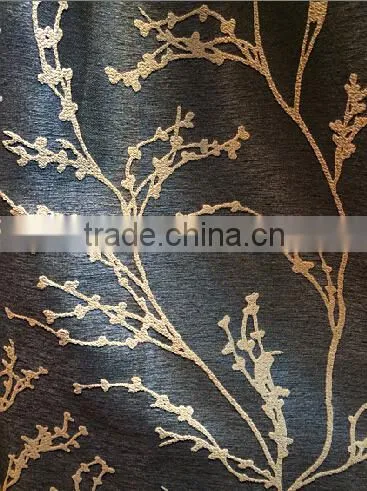 New Arrival 100% Polyester Jacquard Curtain Fabric