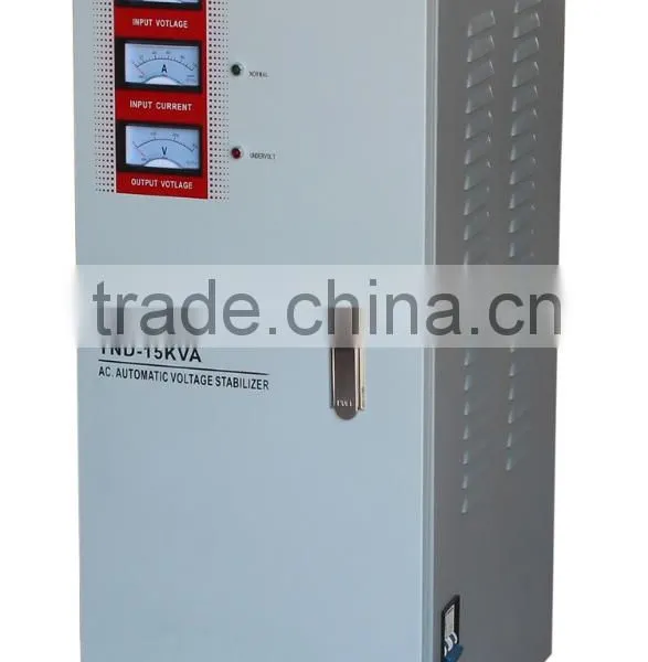 SVC 10Kva Automatic Single Phase Copper Coil Servo Motor Digital Voltage Stabilizer For Computer photo-2