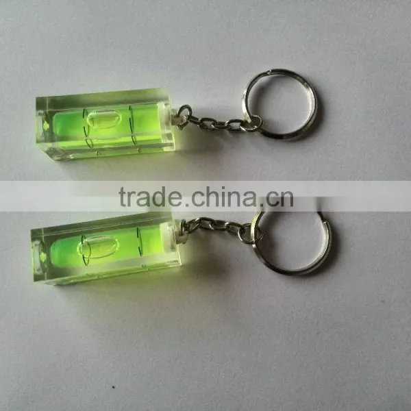 Spirit Level -black Base,1 Bubble Level Indicate Level Gift Bubble Key Chain Spirit Level photo-5