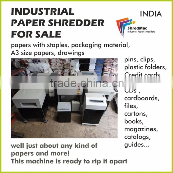 Industrial Paper Shredder for Sale