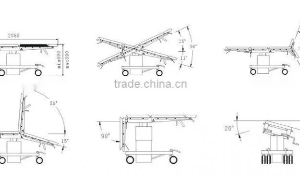TS Manual Hydraulic Medical Table photo-3