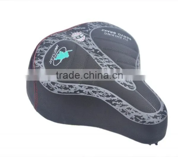 Leather Bicycle Saddle Wholesale Price Comfortable Electric Bicycle Saddle Bicycle Parts photo-2