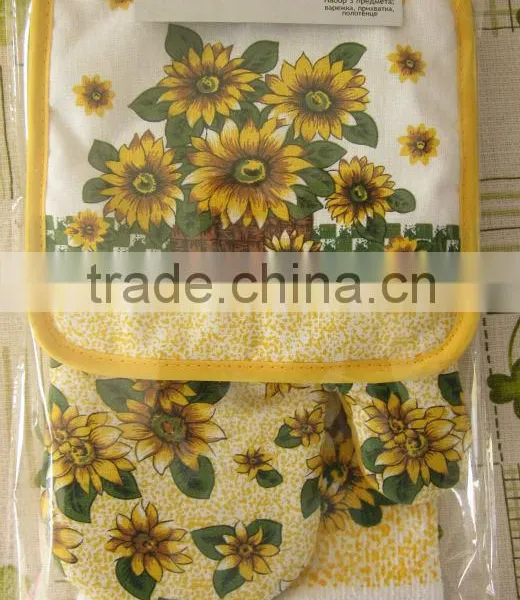 Mat Pad Protector Oven Mitt + Pot Holder Kitchen Houseware photo-2