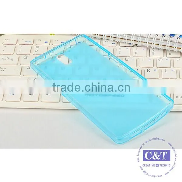 C&T Blue Rubber Flexible TPU Case for OnePlus One photo-5