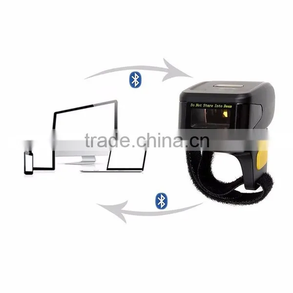 New Designed 32 Bit Laser Wireless Mini Bluetooth Ring Barcode Scanner Supplier's Choice photo-3