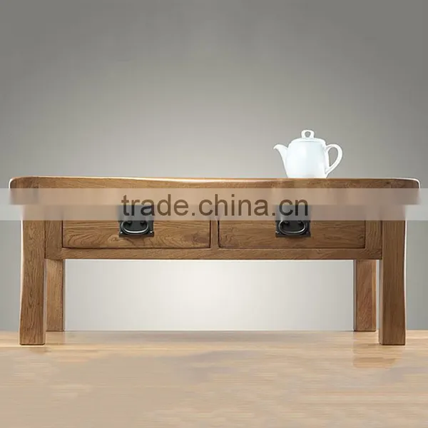 Yongyi Ranch Oak 4 Drawer Wooden Coffee Tables photo-2
