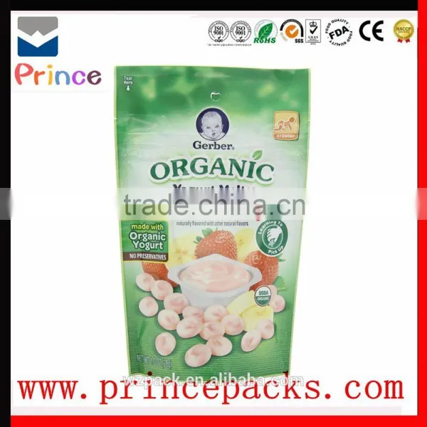 Aluminum Zipper PE Plastic Bag for Food Nut Snack Tea photo-3