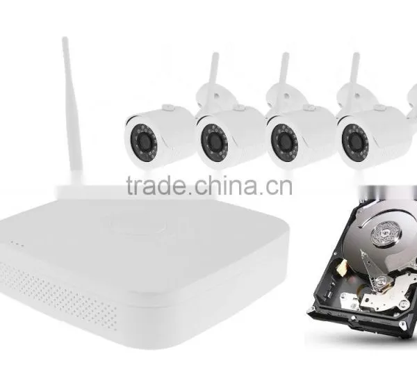 ACESEE 720P Waterproof Wifi Outdoor IP Camera NVR Kits 4CH WIFI NVR & WIFI IP Camera Kit photo-2