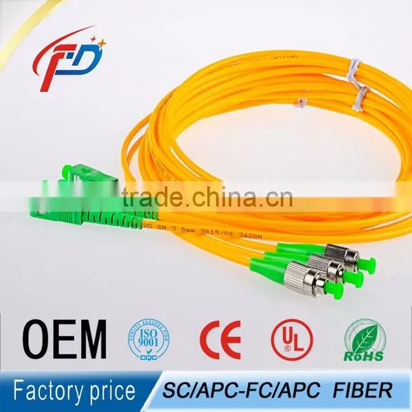 Duplex E2000/APC-SC/APC Fiber Optic Cable Patch Cord photo-4