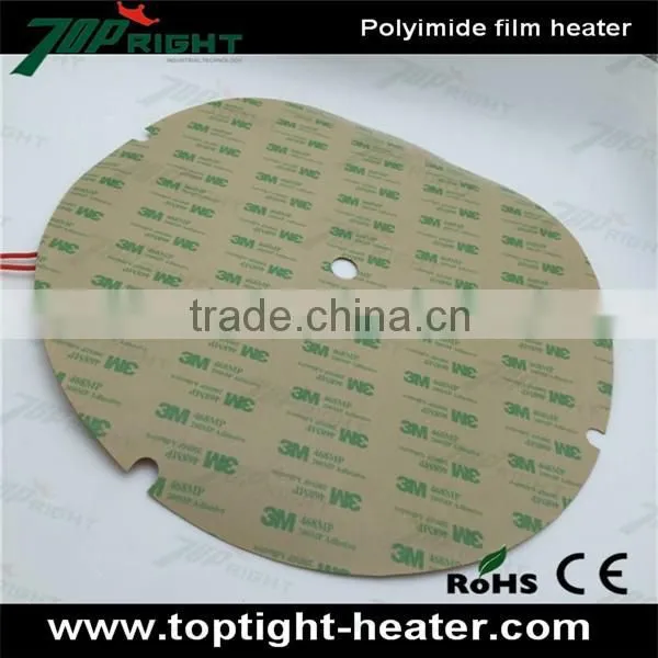 24V,36V,48V Custom Designed PI Thin Film Polyimide Heating Element photo-3