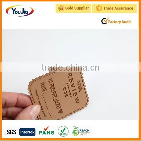 Factory Custom Jeans Label Pu Patch Garment Leather Labels photo-2