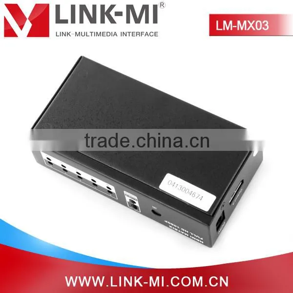 LINK-MI LM-MX03 HDMI 1.3 HDCP 2.0 High Definition Audio Video Mini HDMI Matrix 4x2 photo-3