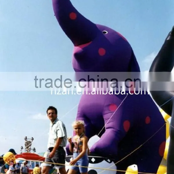 Giant Inflatable Purple Elephant for Advertising Decoration photo-2