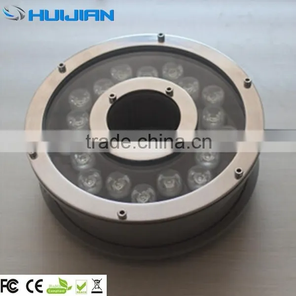 IP68 18W RGB Led Underwater Fountain Light in Pool Lights 12V/24V