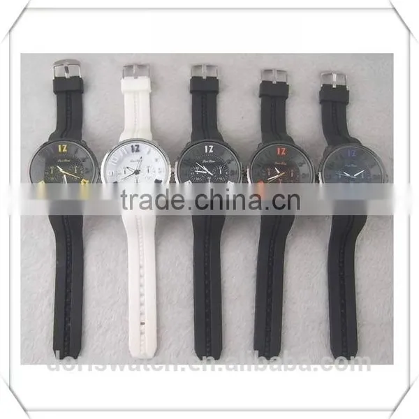 China Factory Watch Nickel Free Cheap Silicone Watches Mens in Website photo-3