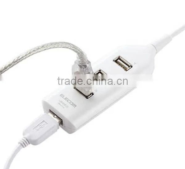 New Wholesale High Speed Mini 4 Port USB 2.0 Hub USB Port For Laptop PC Computer Laptop Peripherals Accessories photo-3