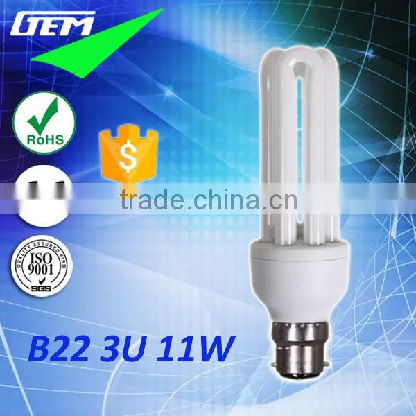 3000-8000Hours Lifetime Energy Saving Lamp B22 With U Spiral All Shapes photo-3
