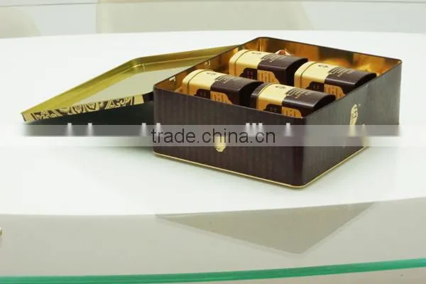 Customized Tea Caddy Metal Box Tin Can photo-6