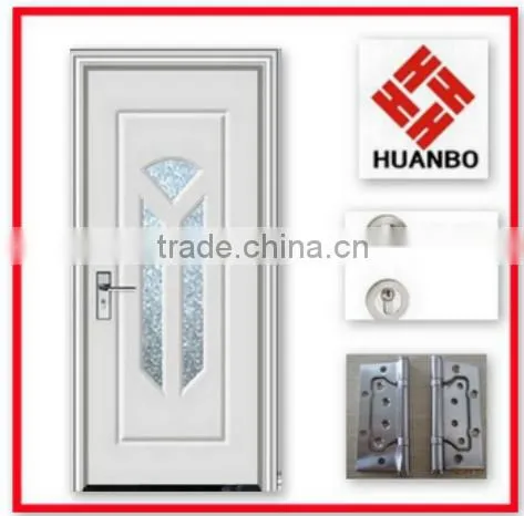 High Quality Pvc Mdf Wooden Door Design M08 photo-6