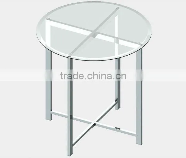 Glass display table stands/ Promotion display tables