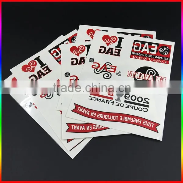 2016 Waterproof Temporary Tattoo ,wholesale Temporary Tattoo Sticker, Waterproof Tattoo Sticker photo-2