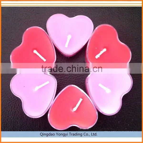 Muti-colored Tealight Candle/heart Shaped Tealight for Wedding Decoration photo-5