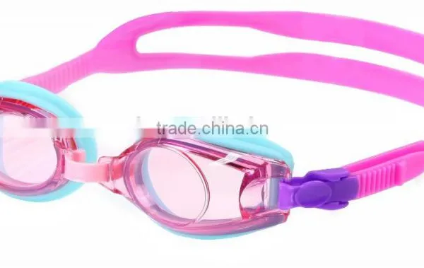 Cuety - Non-toxic Adjustable Silicone Strap Anti-Fog Children Junior Swimming Goggles photo-3