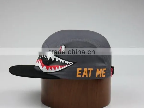 100% Cotton Flat Brim Sports Cap With Nice Printed Logo photo-5