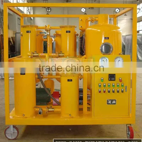 NSH LV Series Vacuum Oil Purifier Hydraulic Lubrication Oil Purifier