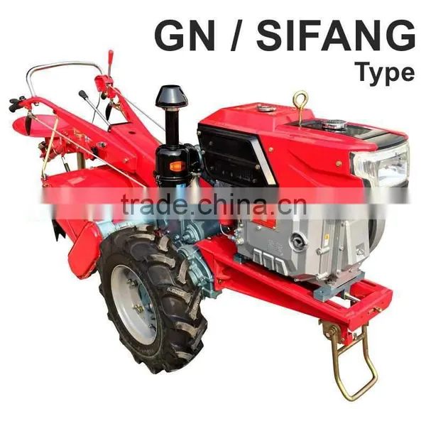 Cheap Price 15hp GongNong Power Tiller/Walking Tractor (GN-15/GN-12)