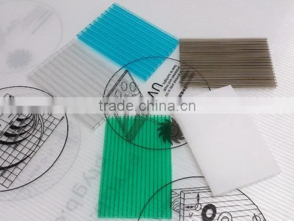 PC Sunshine Polycarbonate Sheets ,pc Sunlight Board SGS Approved High Quality Polycarbonate Panel 8mm Clear photo-4