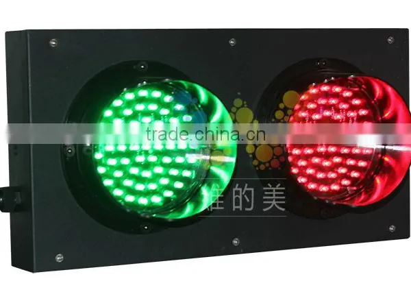 Customized Size 125mm Epistar Led Signal Red Green Traffic Light Sale photo-2