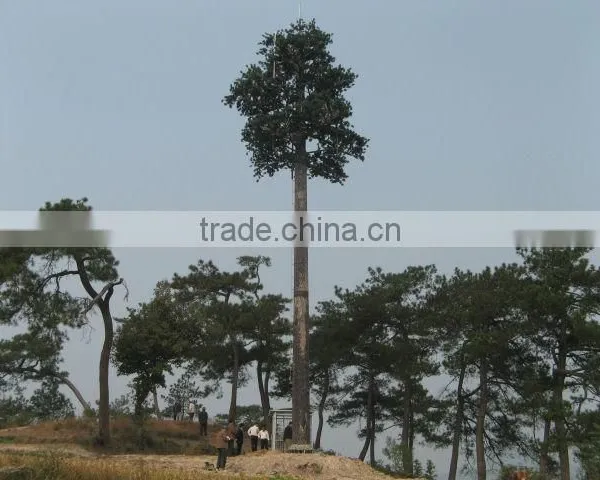 Artificial Tree Tower 40M GRD Monopole - Pine Tree Tower, camouflaged tree tower