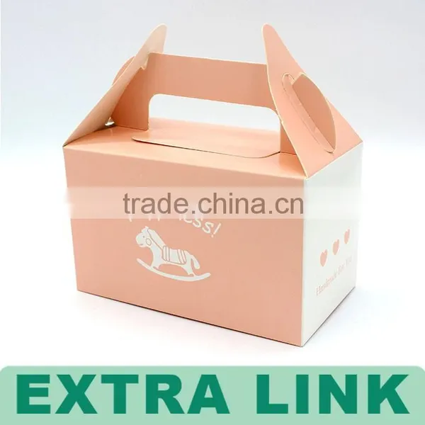 High Quality Milk Chocolate Box Paper Cardboard Packaging With Handle photo-3
