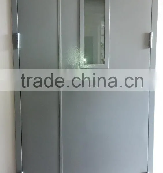 Red Color Steel Fire Proof Doors With Different Specifications Can Customize photo-4