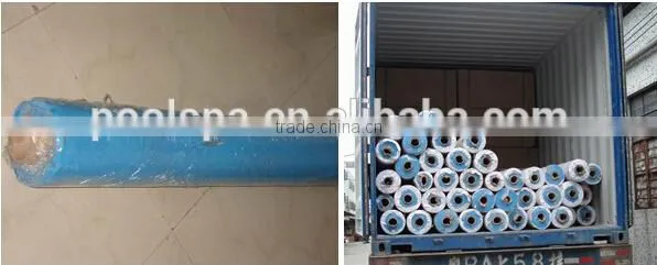 Fiberglass Inside Vinyl Liner for Swimming Pools Light Blue Pool Liner photo-2