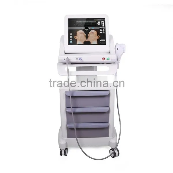 Skin Tightening Body Slimming HIFU Machine/Wrinkle High Intensity Focused Ultrasound Remover HIFU Machine Portable HIFU Machine 5.0-25mm photo-2