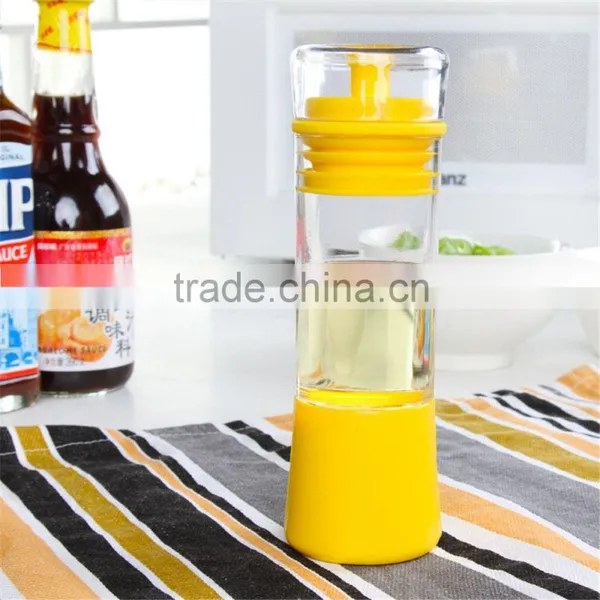 Good Quality Kitchen Tool Cooking Oil Plastic Bottle Healthy Silicone Brush Oil Bottle photo-3