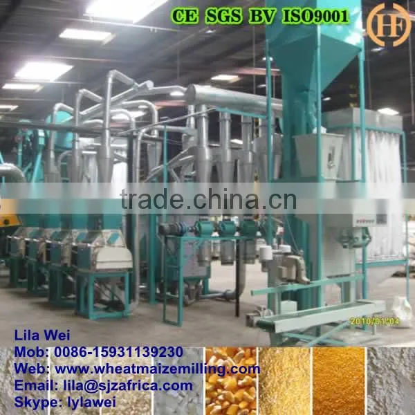 Process Africa Maize 30T/24H Maize Flour Milling Line photo-2
