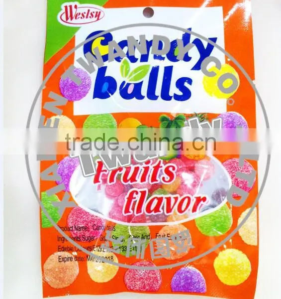 Candy Ball Halal Fruit Gummy Candy