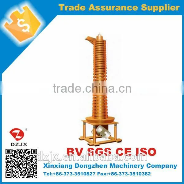 Vertical Lift Conveyor/Vibrating Screw Elevator/Spiral Vibrating Conveyor for Chemical Powder photo-3
