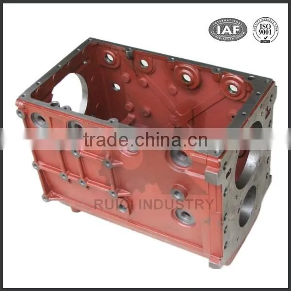 OEM Manufacturers Die Cast 90 Degree Agricultural Reduction Gearbox Housing photo-2